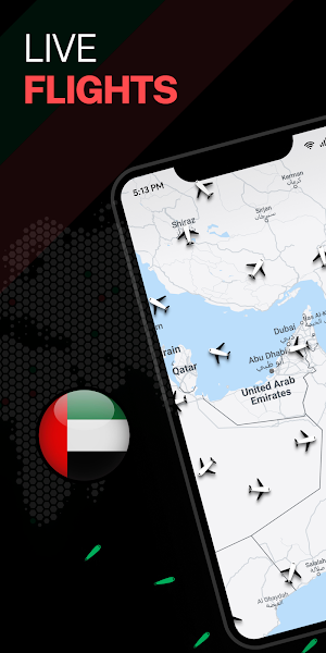 UAE Airport Flights Status Screenshot 1