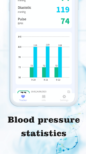 Blood Pressure Recorder Screenshot 3