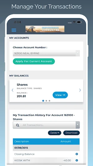 Wexford Credit Union Screenshot 1