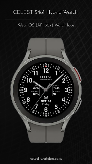 CELEST5461 Hybrid Watch Screenshot 0
