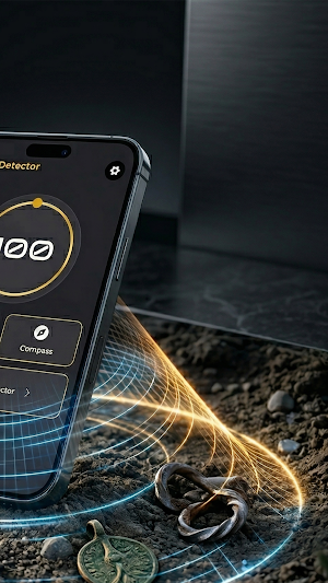 Metal Detector - Gold Finder Screenshot 1