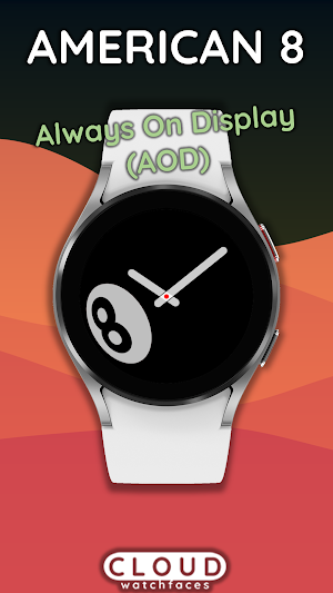 American 8 watch face Screenshot 2
