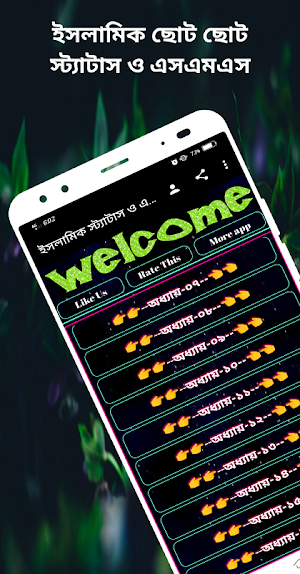 ইসলামিক স্ট্যাটাস ও এসএমএস Screenshot 2