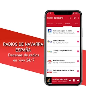 Radios of Navarra Spain Screenshot 2