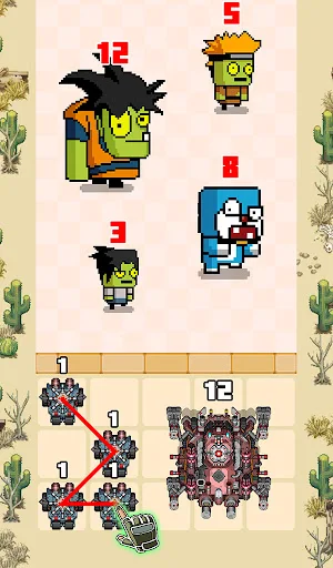 Merge Jackal: Shooting Defense Screenshot 2