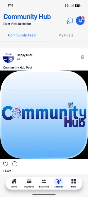 Community Hub Screenshot 3