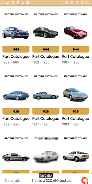 Porsche Parts & Maintenance Screenshot 1