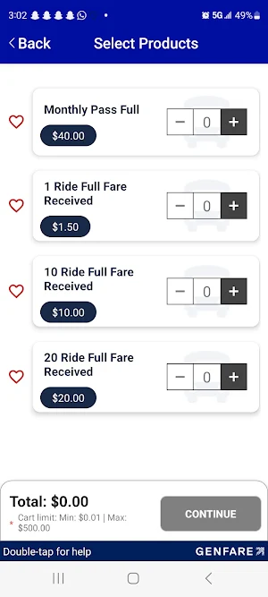 MyCitibus Screenshot 1