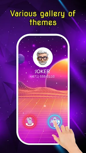 Color Call Screen: DIY Themes Screenshot 1