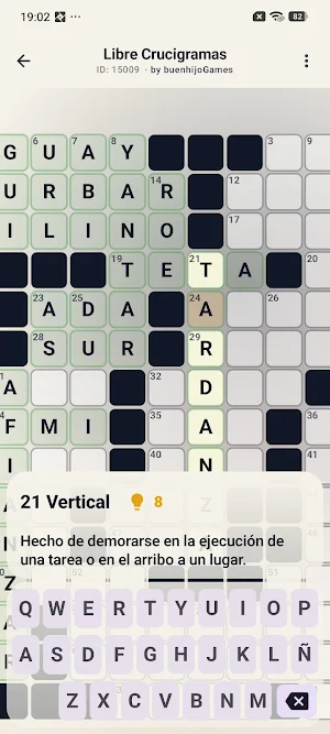 Libre Crucigramas Screenshot 3