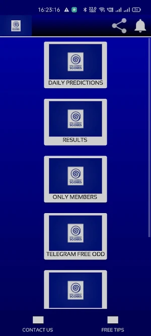 SOFA CORRECT SCORE Screenshot 1