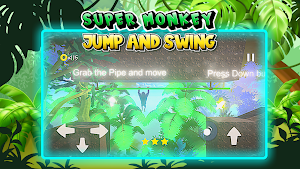 Monkey jungle run gorilla game Screenshot 1