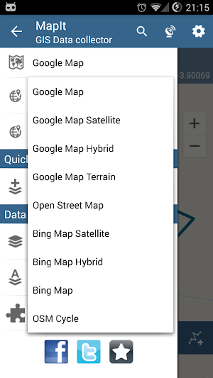 Mapit GIS - Map Data Collector & Measurements Screenshot 3