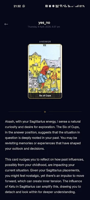 FreeTarot99 - Card Reading Screenshot 1