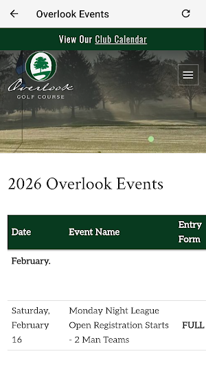 Overlook Golf Course Screenshot 2