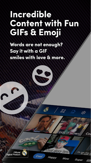 Real Madrid Keyboard Screenshot 3