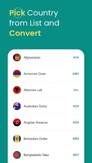 Currency Converter - Offline Screenshot 2