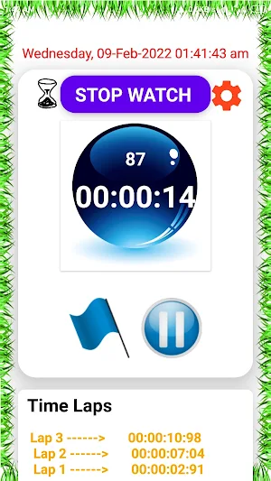 Beautiful StopWatch Screenshot 2