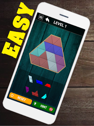 Triangle Block Puzzle – Tangram Puzzle Game Free Screenshot 1
