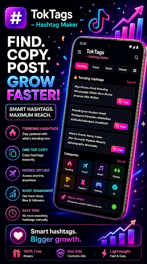 TokTags — Hashtag Maker Screenshot 2