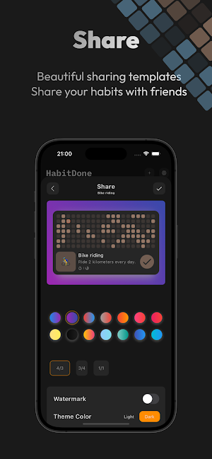 Habit Tracker Kit - HabitDone Screenshot 3