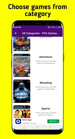 PS2 Games Downloader Screenshot 2