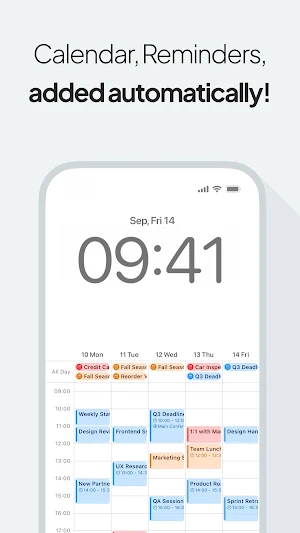 Layered: Calendar on Wallpaper Screenshot 1