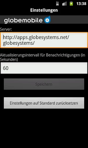 globemobile Screenshot 1