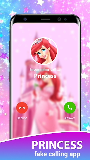 Princess fake video call Screenshot 2