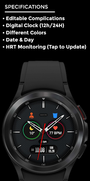 Night RX - watch face Screenshot 3