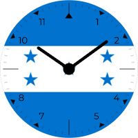 Honduras Analog Watch Face