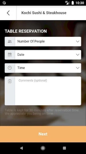 Kochi Sushi & Steakhouse Screenshot 3