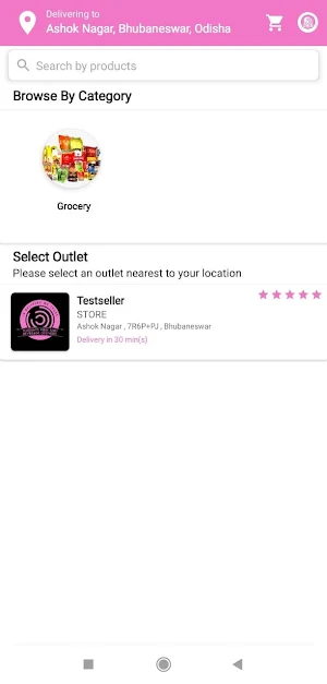 Student FOODBEV Delivery Screenshot 3