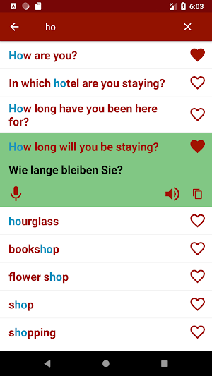 Learn German Free Offline For Travel Screenshot 3