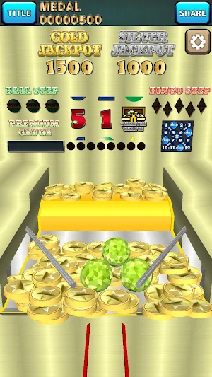 DreamPusher 【無料メダルゲーム】ドリームプッシャー Screenshot 0