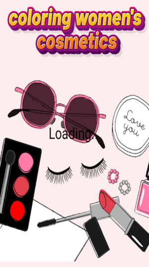 coloring MakeUp women Screenshot 1
