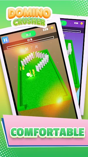 Domino Cursher - Push All Down Screenshot 1