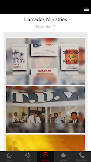 Llamados Ministries Screenshot 2