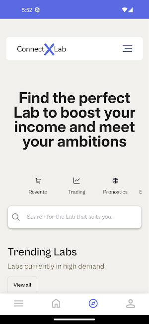 ConnectXLab Screenshot 2