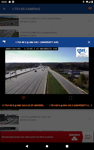 511 Georgia & Atlanta Traffic Screenshot 3