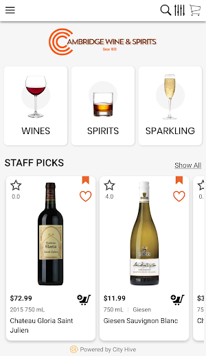 Cambridge Wine & Spirits Screenshot 1