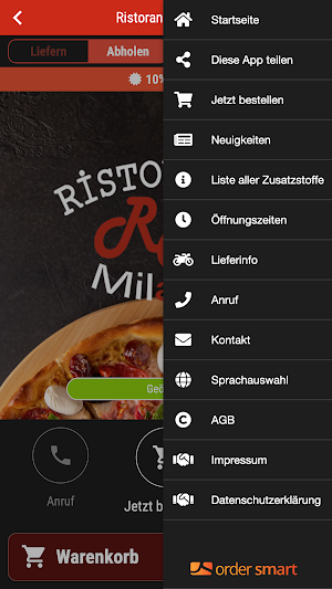 Ristorante Milano Screenshot 2