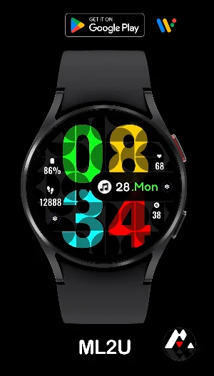 ML2U 129 Watch Face Screenshot 0