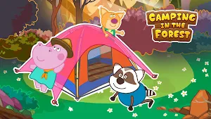 Scout adventures. Camping for kids Screenshot 1