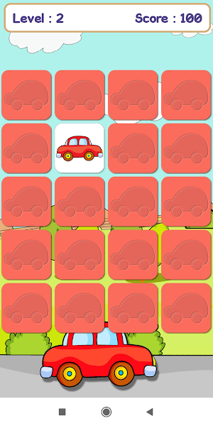 Car Memory Game For Kids Screenshot 3