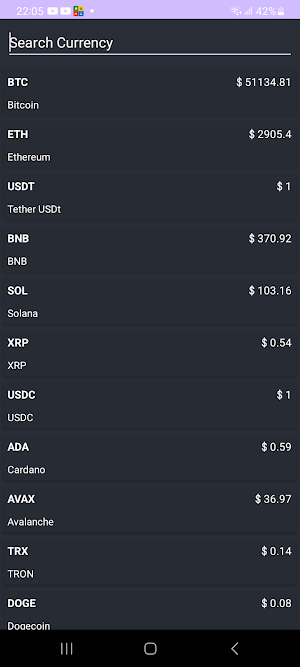 SBL-Crypto Tracker Screenshot 3