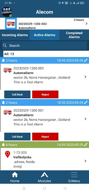 ALECOM 112 Screenshot 3