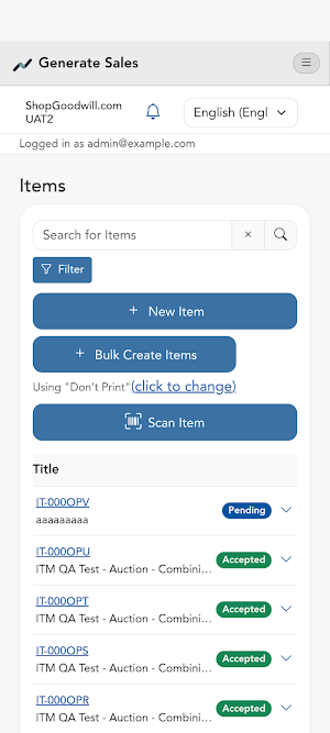 Generate Sales Screenshot 2