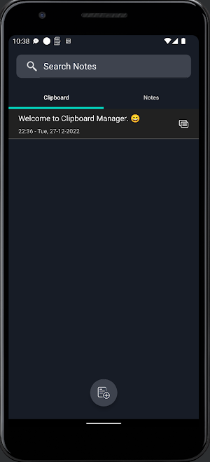 Clipboard & Notes Manager Screenshot 0