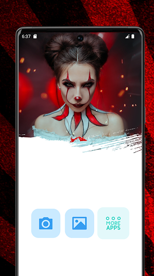 Scary Clown Photo Editor Screenshot 0